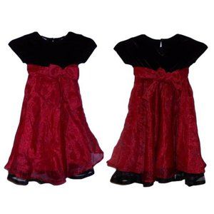 Blueberri Childs Size 4 Holiday Dress Dress